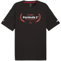 Puma F1 Essentials Graphic Short Sleeve T-shirt Noir L Homme