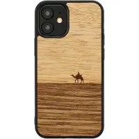 Man&Wood étui pour iPhone 12 mini terra black (Apple iPhone 12 mini), Coque pour téléphone portable, Noir