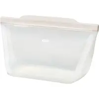 Oxo - Good Grips - Sachet à fond plat réutilisable en silicone 1,8L