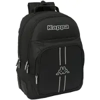 Kappa Sac à dos scolaire Dark Noir 32 x 42 x 15 cm