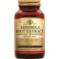Solgar Rhodiola - Vitalité, Energie - Sommeil, Fatigue - 60 gélules végétales 60 pc(s) Capsule(S)