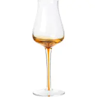 Broste Copenhagen Coffret de 12 verres à spiritueux ambrés