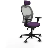 Piqueras Y Crespo Chaise de bureau avec appui-tête 2D036G2 Lila