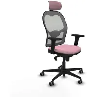 Piqueras Y Crespo Chaise de bureau avec appui-tête 2D036G2 Rosa