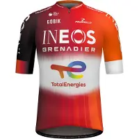 Gobik Teams Odyssey Ineos Grenadiers 2.0 2025 Short Sleeve Jersey Orange XS
