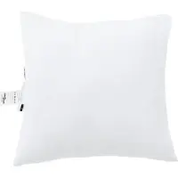 vidaXL Oreiller avec oreiller Blanc Polyester