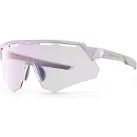 RockBros Unisexe, Lunettes de sport, Lunettes de vélo polarisées avec protection UV et insert correcteur - Violet (Gris, Gris), Violet
