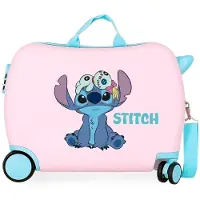 VProDeti Disney Stitch Dans le monde ABS Koffer 50cm