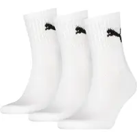 Puma Chaussettes - Short Crew - 3 Pack - Blanc - - 43/46 - Chaussettes
