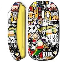CAPACHEAP Souris Sans Fil Superman South Park Simson