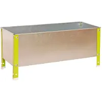 Simon Garden Urban 200l Garden Planter 410x1200x600 Mm Marron
