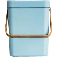 Kitchen Move Poubelle de table seau à compost bleu 5l - - BAT-G3140B - boden