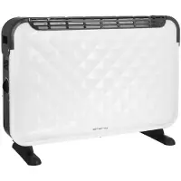 Emerio Chauffage convecteur CH-106492.4 - 18 m² - 3 niveaux de chauffage - lampe témoin - autonome - 2000W - blanc
