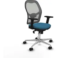Piqueras Y Crespo Chaise gamer 2D086N0 Gris pétrole vert