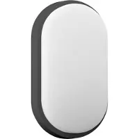 Adviti Plafonnier à LED NEFRYT LED 10W 4000K IP54 noir OR-OP-6110BLPM4