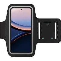 SmartFitness Handy Sport Armband, Brassard pour smartphone, Noir