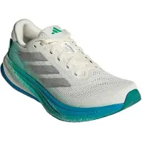 Adidas Chaussures de course neutres Supernova Rise 2 Femme Chalk White/Silver Metallic/Glory Green