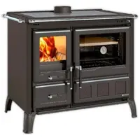 Nordica Cuisinière à bois 10.5kw antharcite - Extraflame - GARDENIAXXLNOIRANTHRACITE -