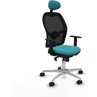 Piqueras Y Crespo Chaise de bureau 1D086N1 turquoise