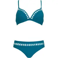 Sunflair Bikini bleu / aqua / blanc