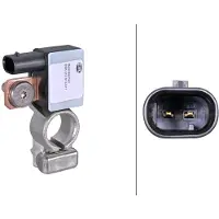 Hella Capteur de gestion de batterie 12 V vissé adapté pour HONDA