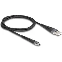 DeLOCK Câble Delock USB 2.0 USB Type-A mâle vers USB Type-C mâle avec r