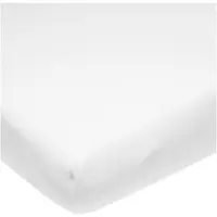 Meyco Drap-housse en molleton stretch 70x140/150 blanc (140 x 70 cm)
