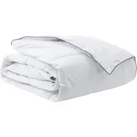 vidaXL Couette d'hiver Blanc 200 x 240 cm Plume