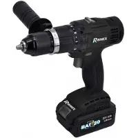 Ribimex Perceuse-visseuse à percussion R-bat20 batterie 20 volts 2 ampères et 4 ampères