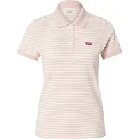 Levi's T-shirt 'Slim Polo Shirt' rose / blanc