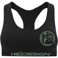 Hotspot titanium Logo Sports Bra Noir M Femme