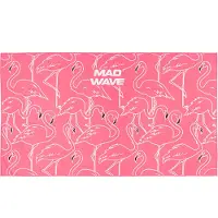 Madwave Microfiber Flamingo Towel Rose 80 x 140 cm