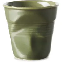 Revol 80 ml Espresso Knitterbecher, Tasse, Vert