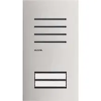 Elcom ELCO REQ002Y Station de porte audio 2/1 2D acier inoxydable ONE