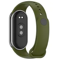 Beline pasek Simple Mi Band 9/8zielony /green (Plastique, Silicone), Sangles de montre, Vert