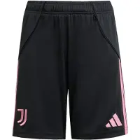 Adidas Juventus Enfant - Shorts, Noir - Taille 159 - 164 CM - Poly Mesh