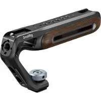 SmallRig 5250 Poignée supérieure en bois avec monture Cold Shoe