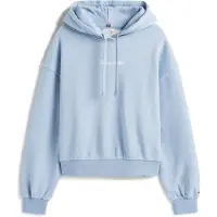 Tommy Hilfiger Classic Script Hoodie Bleu L Femme