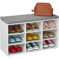 Relaxdays Schuhbank (78.50 x 30 x 48 cm)