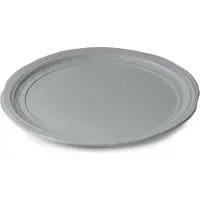Revol No.W Assiette plate 25.5cm Gris brut recy. Matériau, Assiettes, Gris