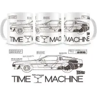 Retour Vers Le Futur Mug de - Time Machine - pour Indifférent - Standard - Taille Standard