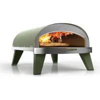 ZiiPa Piana Gas-Pizzaofen Farbe Eukalyptus