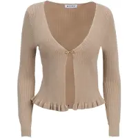 Influencer Cardigan beige