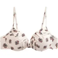 Next Hauts de bikini camel / écru / marine / noir