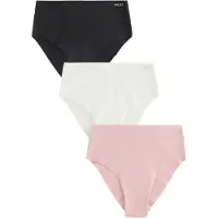Next Slip rose clair / noir / blanc