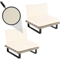 MCW Fauteuils lounge -H54 (lot de 2)