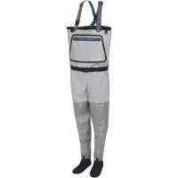 Kinetic Drygaiter Ii Stfoot Breathable Wader Gris EU 37-39 / Short Homme