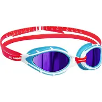 Madwave Trilogy Rainbow Polarized Polarized Swimming Goggles Rouge