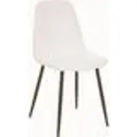 Atmosphera Dining room chair Roka, brown/white, 51x44x85cm
