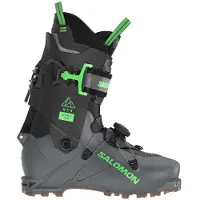 Salomon - Chaussures de ski de randonnée - Mtn Summit Pure Anthracite/Black/Pastel Neon Green pour Homme - Taille 41-42 - Gris